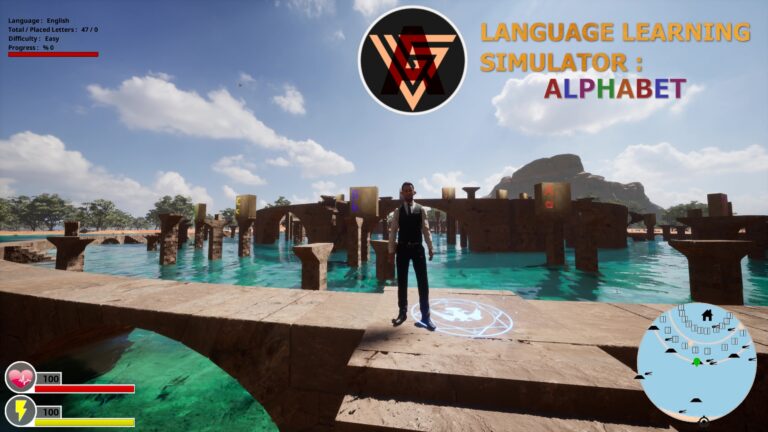 Language Learning Simulator : Alphabet Published on Steam Store